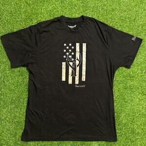 Huntworth Camo Flag Graphic T-Shirt